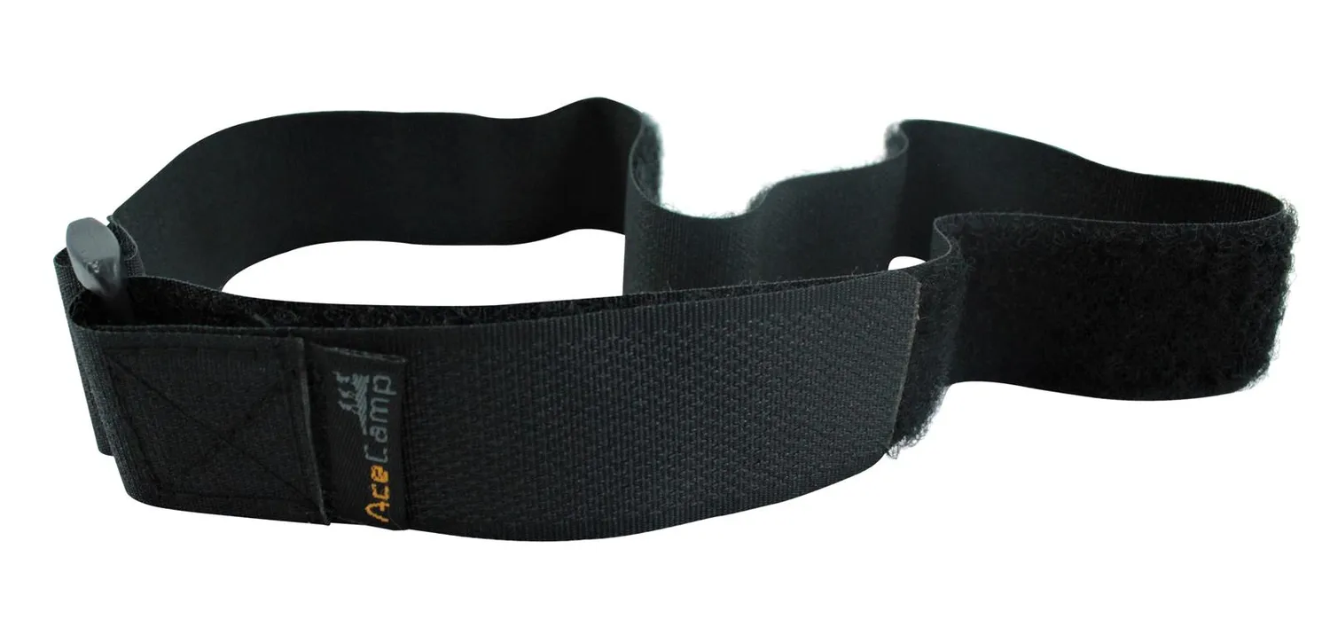 AceCamp packriemen klittenband zwart 60 cm 4 stuks