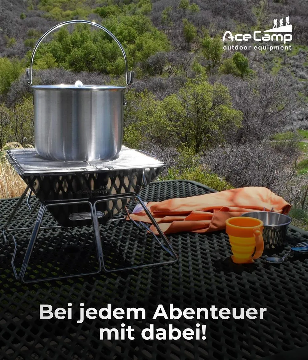 Munkees AceCamp kookpot 4 liter aluminium