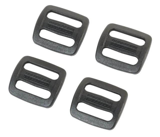 Leiterschnalle Gesp Set Nylon Zwart 20 25 50mm