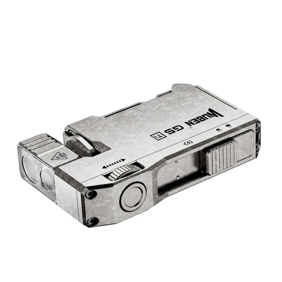 Wuben G5 Titanium zaklamp 400 lumen oplaadbaar