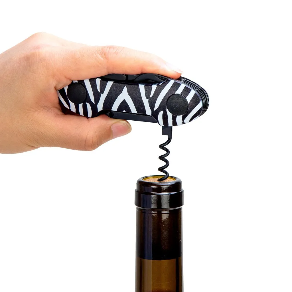 Munkees Zebra zakmes 15 functies multitool RVS