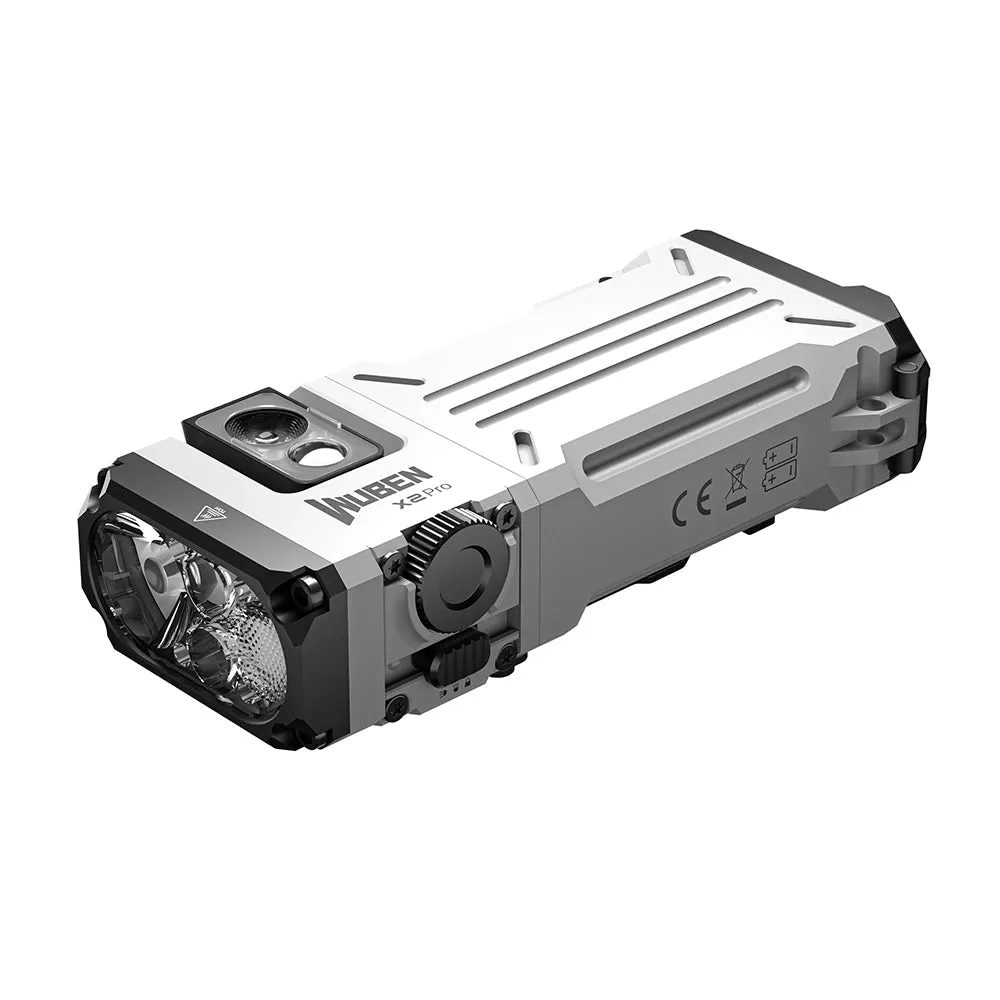 Wuben X2 Pro zaklamp 1500 lumen wit UV