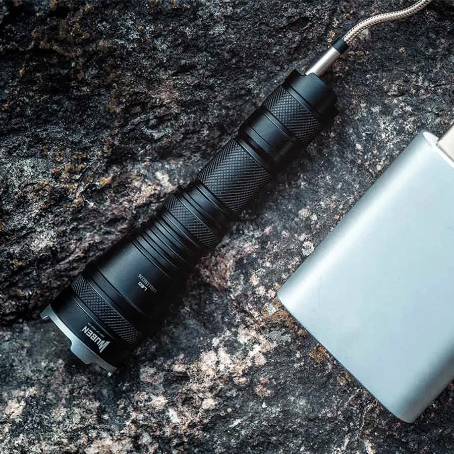 Wuben L60 Zoom Zaklamp 1200 Lumen 320m