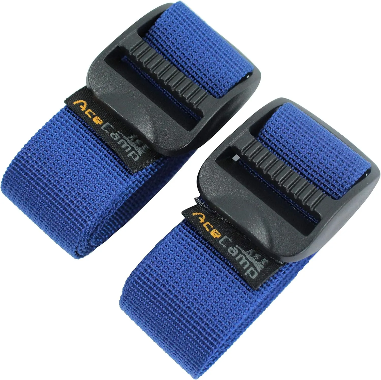 AceCamp Koffergurt 65 cm Kofferriem blauw 3-pack extra sterk
