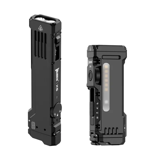 Wuben X5 Black + X4 Black zaklampen bundel zwart