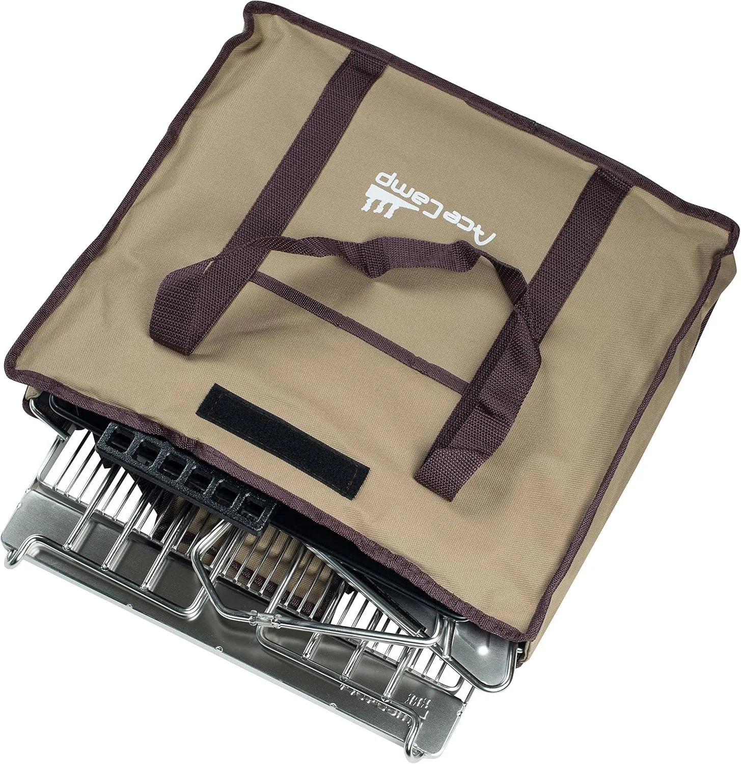 AceCamp Premium BBQ Grill Houtskool Opvouwbaar RVS