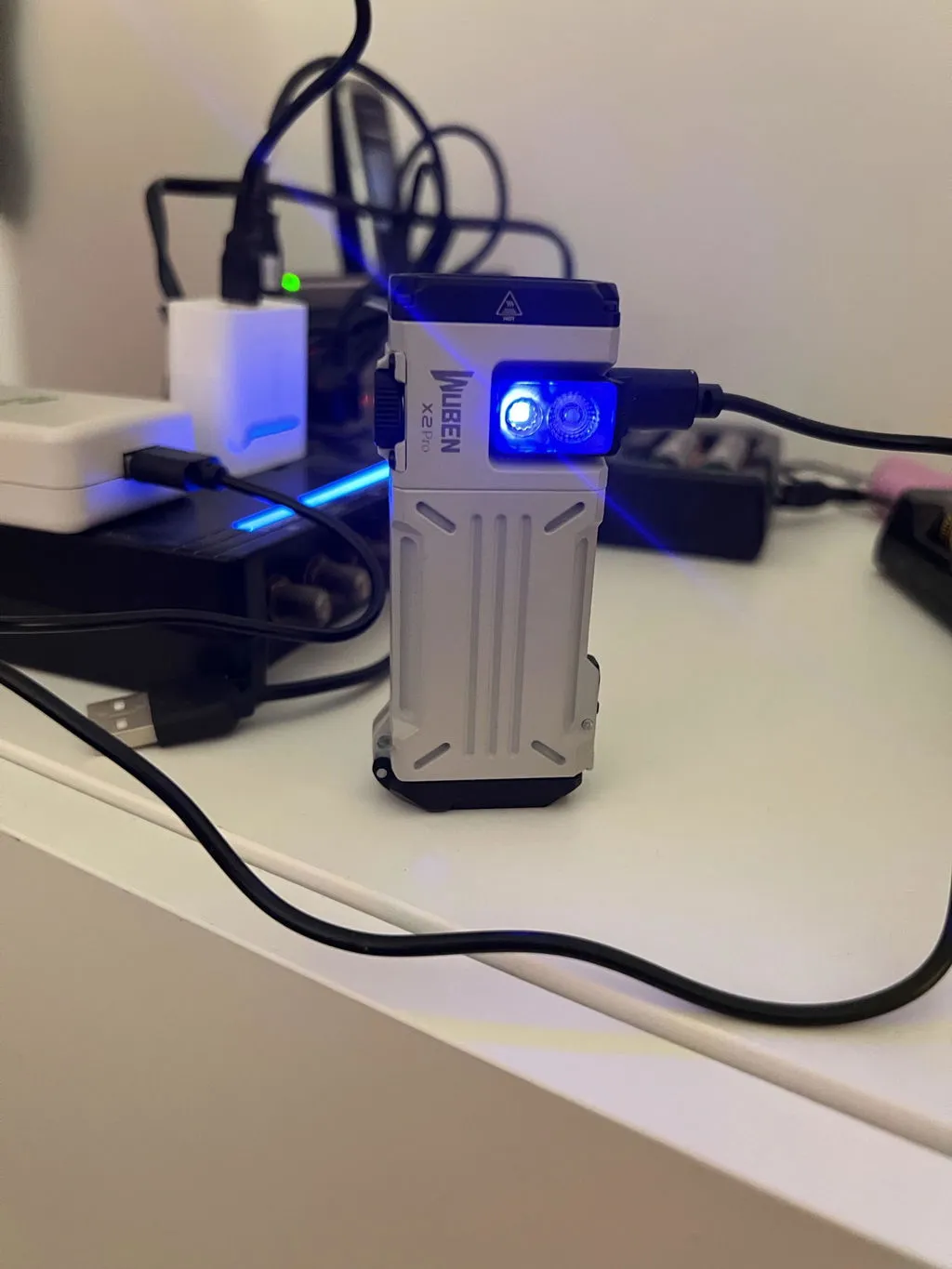 Wuben Lightok X1 zaklamp 12000 lumen 303 meter