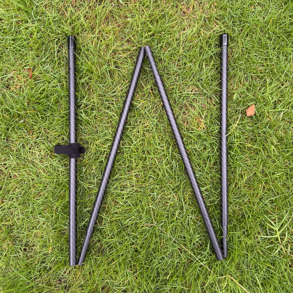 3F UL Gear Carbon Fiber tentstok 125 cm ultralicht