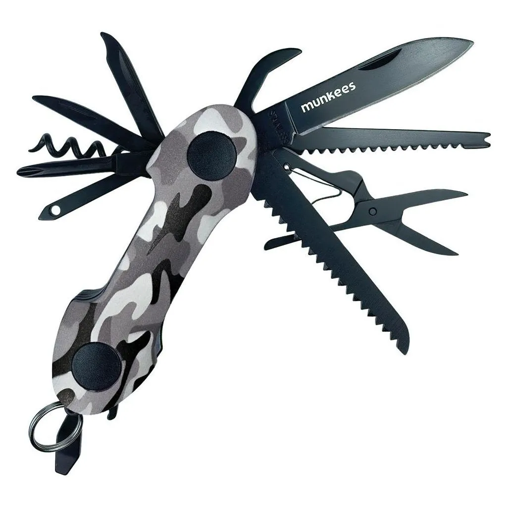 Munkees 2579 zakmes camouflage vouwmes
