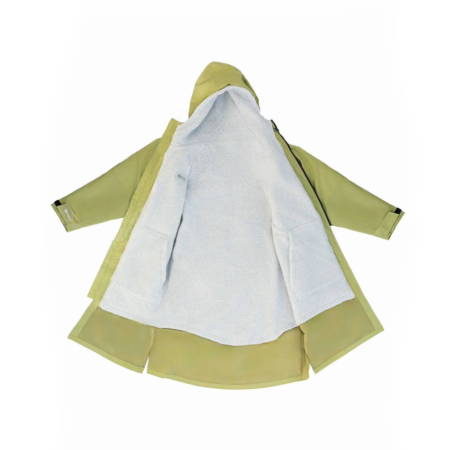 RidgeMonkey TriWrap Changing Robe poncho khaki leisteen