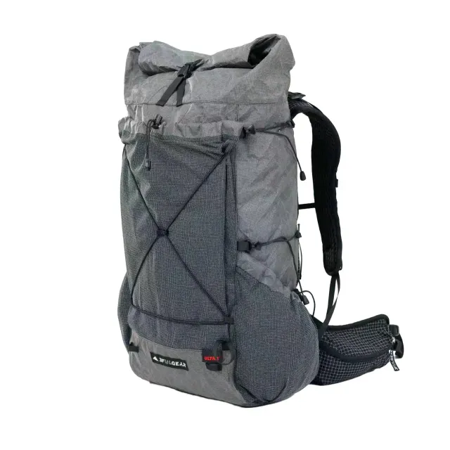 3F UL Gear Tutor Ultra 35 rugzak 35L carbon minimalistisch