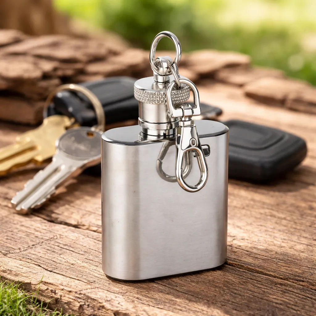 Munkees Kippis Heupfles 30ml RVS met Trechter