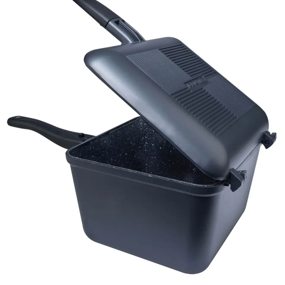 Ridgemonkey Connect XL pannenset Granite grill + pan