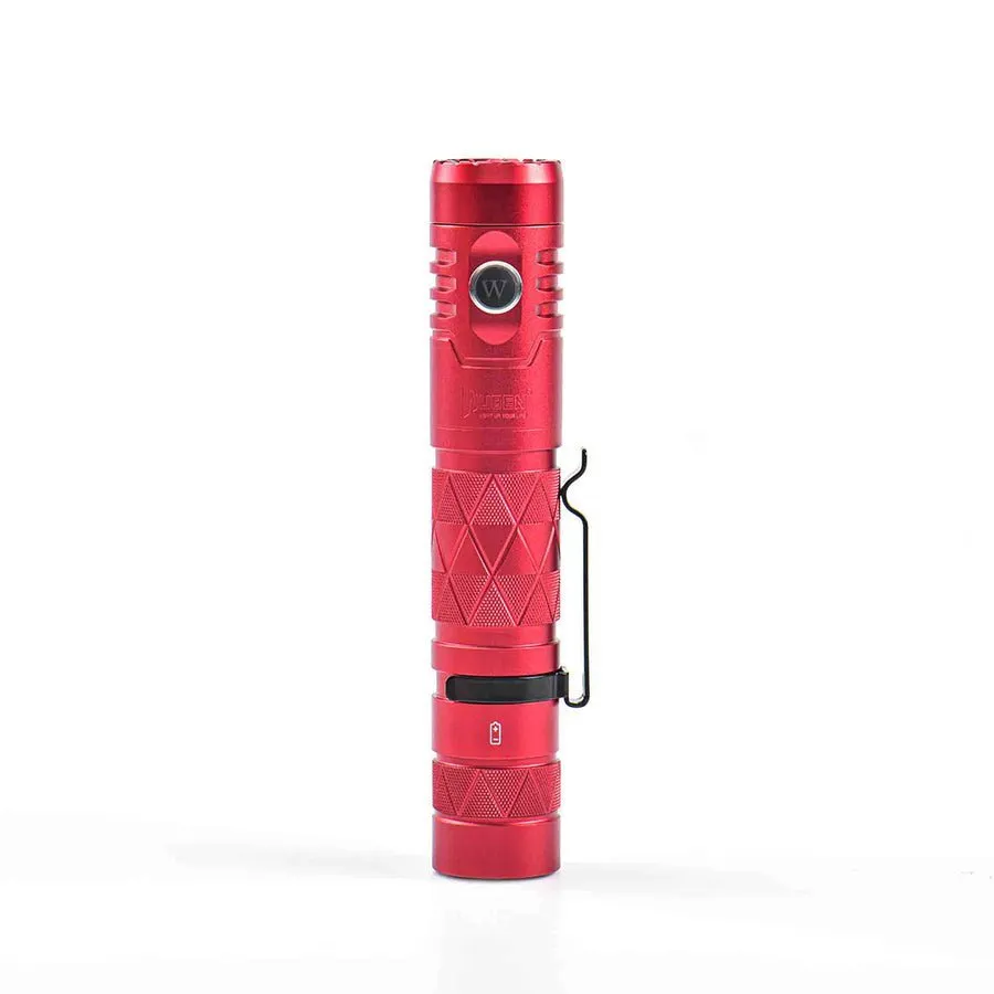 Wuben E12R 1200 Lumen Zaklamp Zwart Powerbank