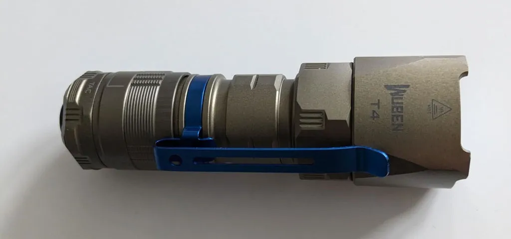 Wuben T4 zaklamp 850 lumen 401 meter tactisch