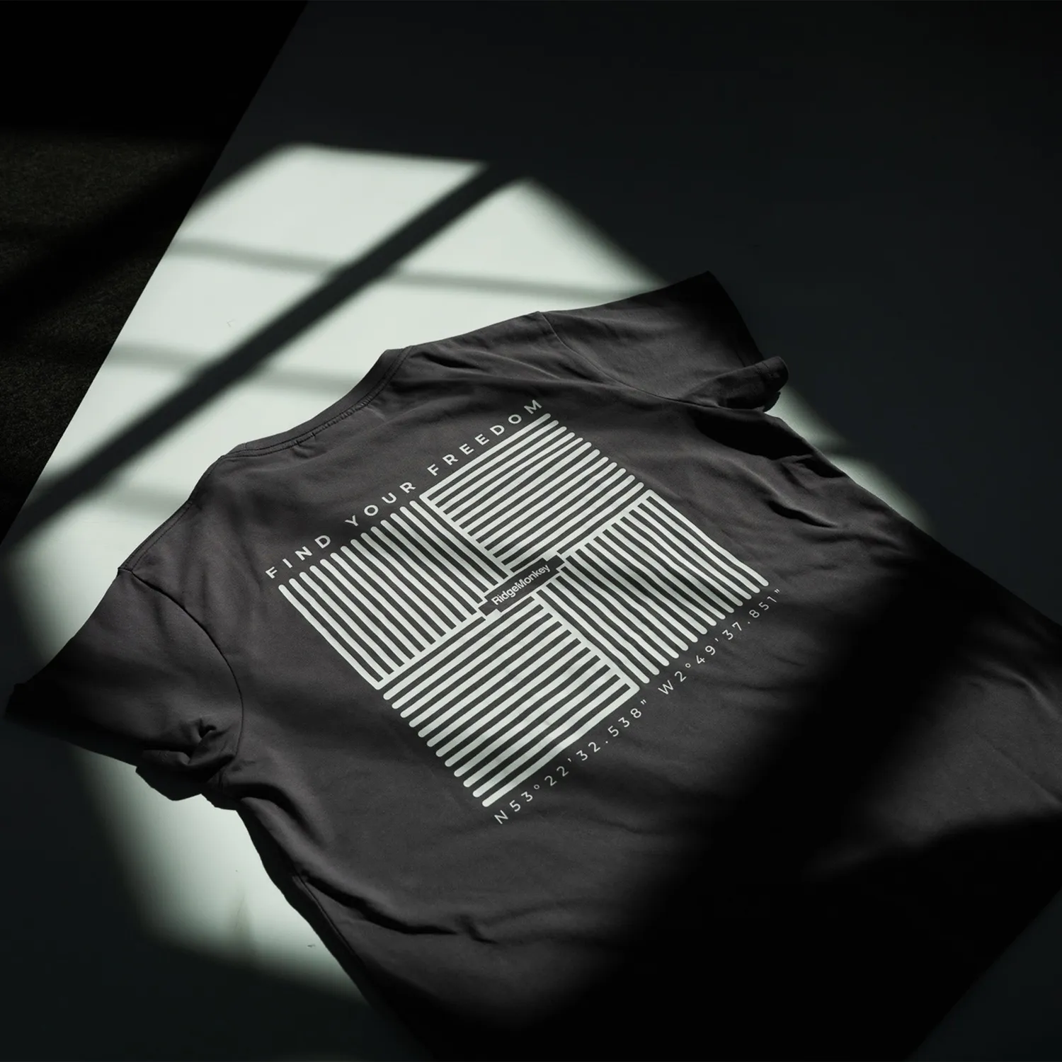 Ridgemonkey Dispersion Lounge T-shirt heren Jet katoenmix