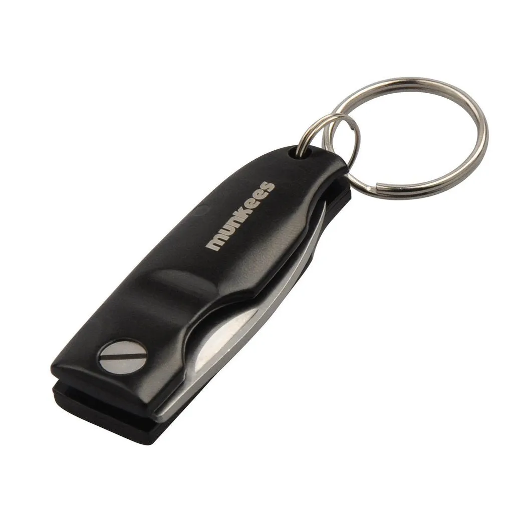 munkees Klappmesser I zakmes sleutelhanger rvs