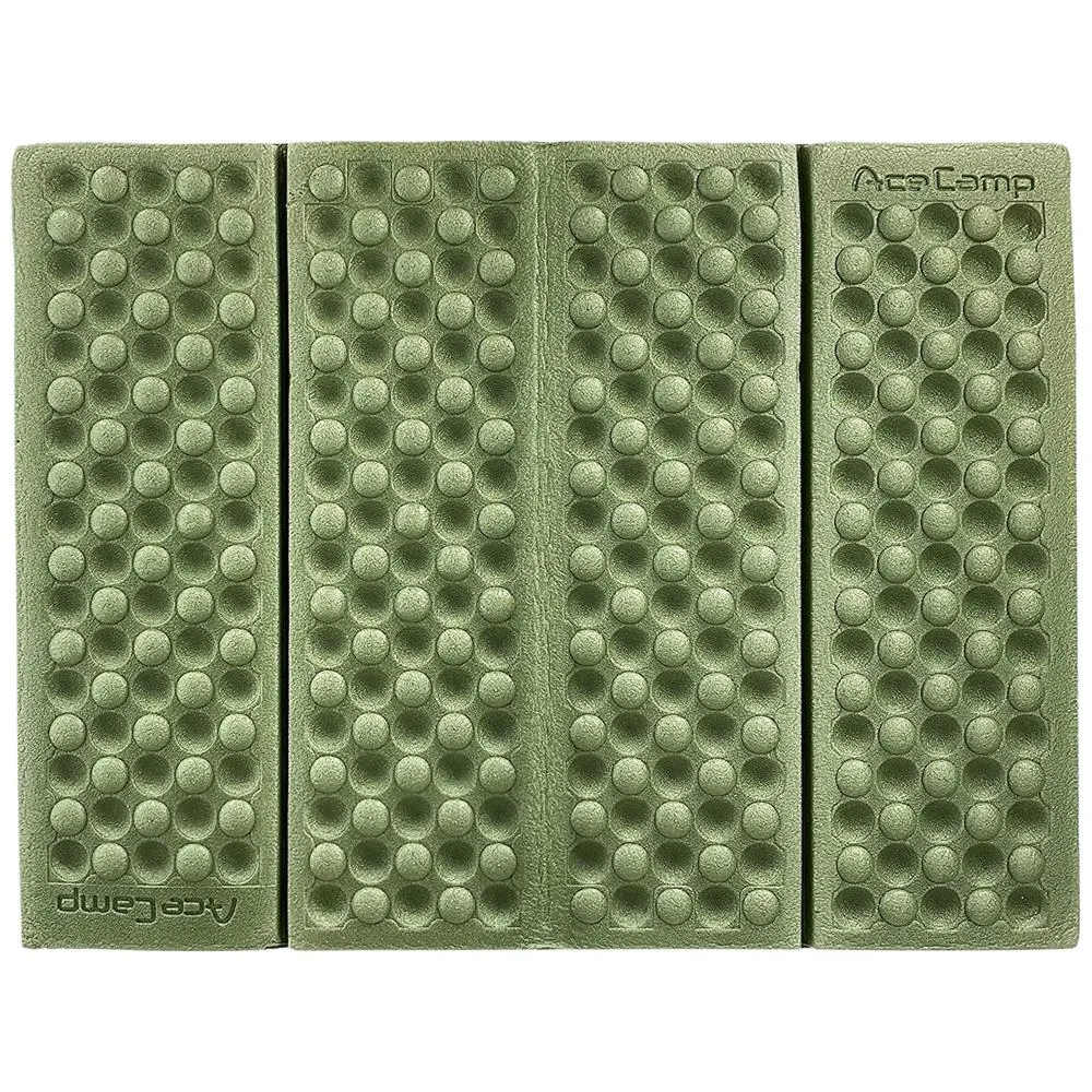 AceCamp Thermo zitkussen 40x30 cm groen 2 stuks