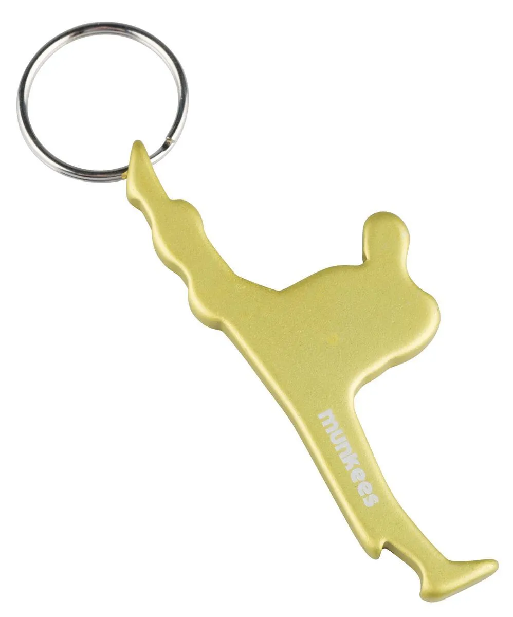 Munkees Vechtsporter Sleutelhanger Flessenopener Blauw