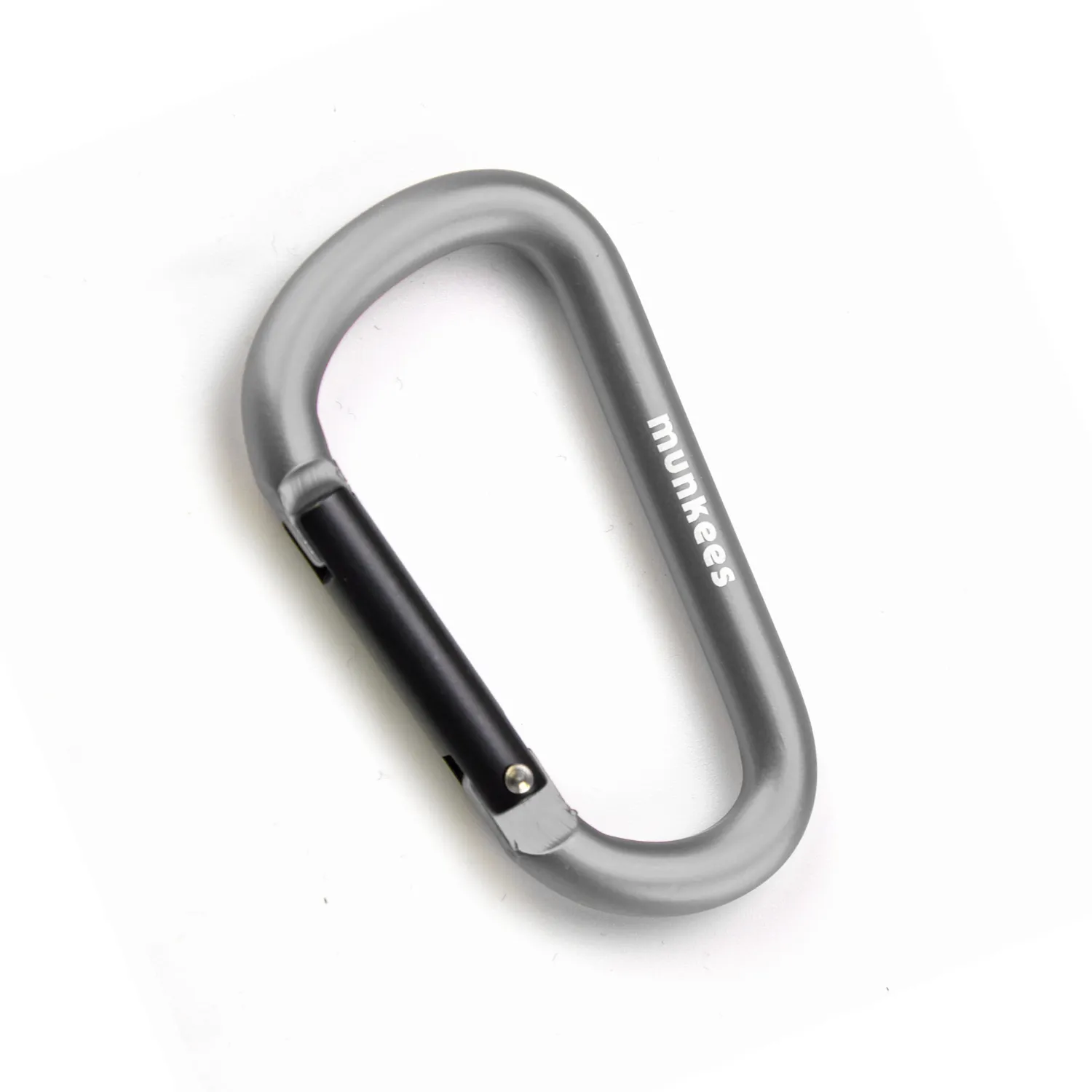 Munkees D-vorm karabijn 8 x 80 mm aluminium