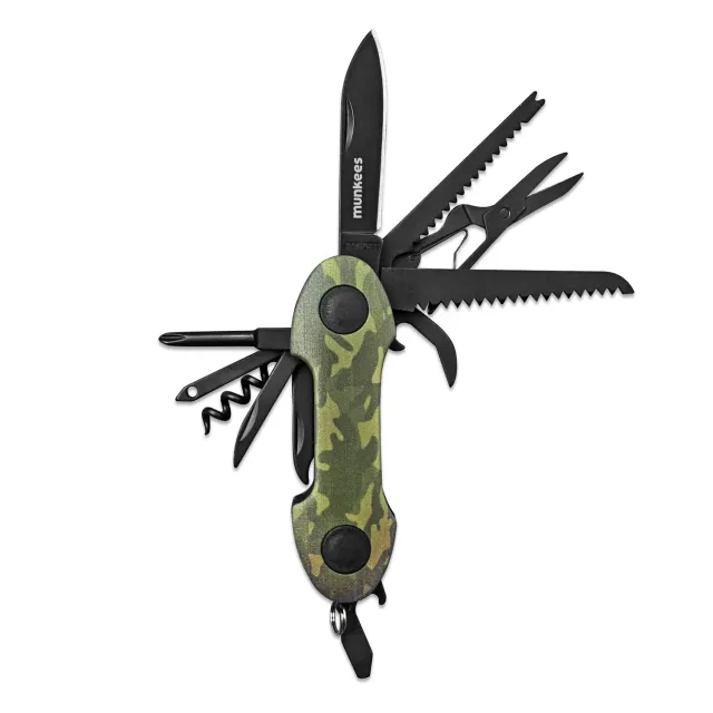 Munkees 2579 zakmes camouflage vouwmes