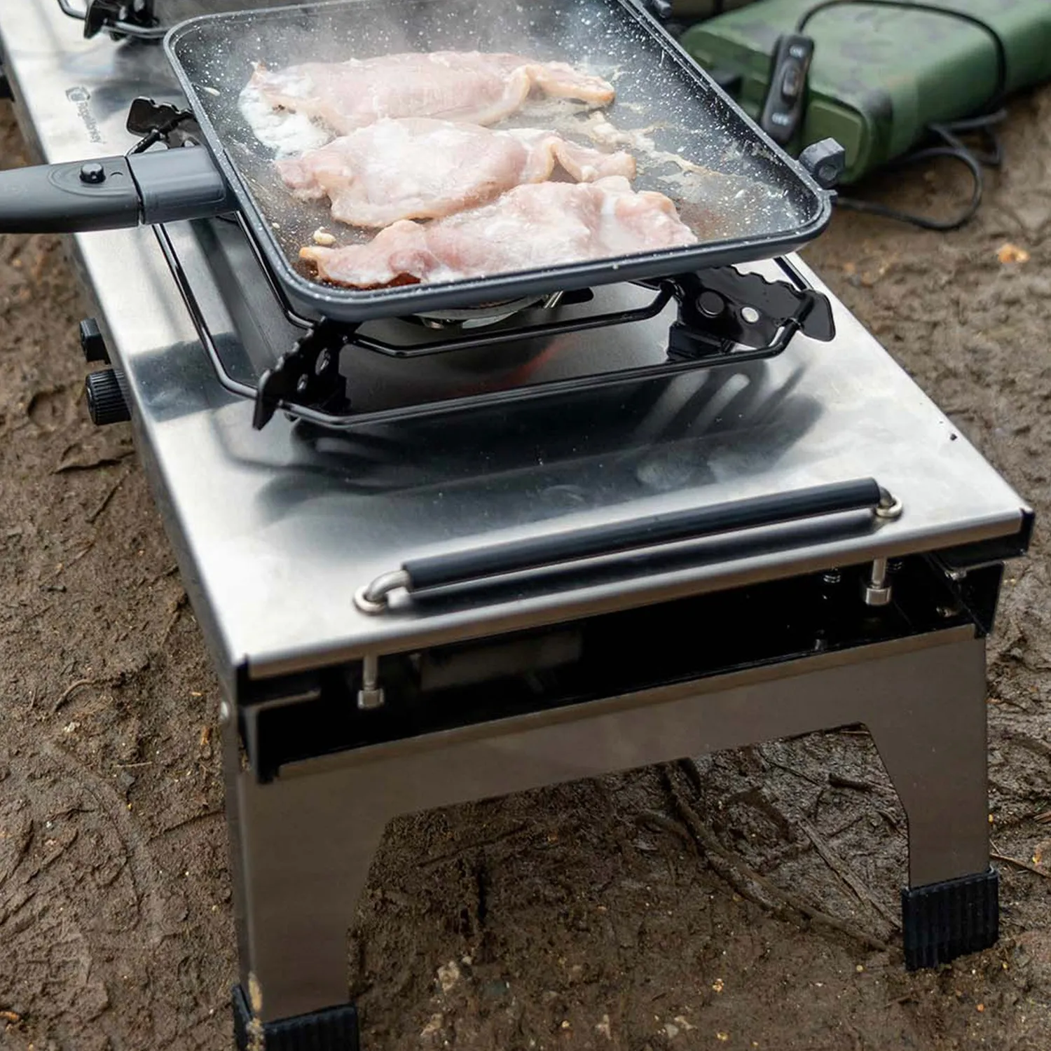 Ridgemonkey Grilla Single kookstation gasbrander RVS