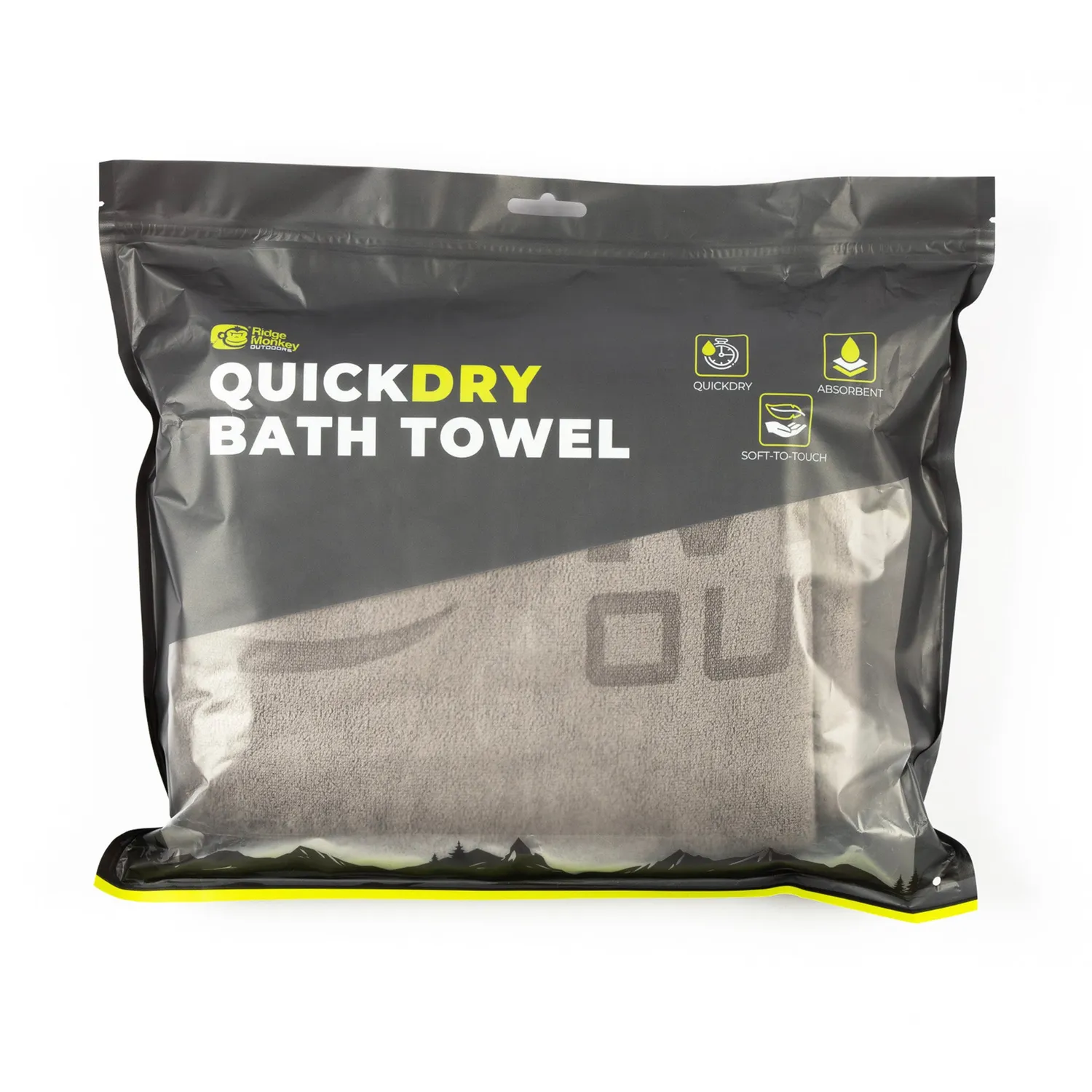 RidgeMonkey QuickDry Bath Towel sneldrogende handdoek