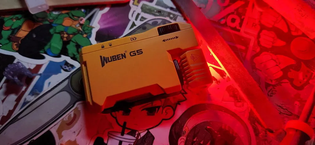 Wuben G5 sleutelhanger zaklamp 400 lumen groen