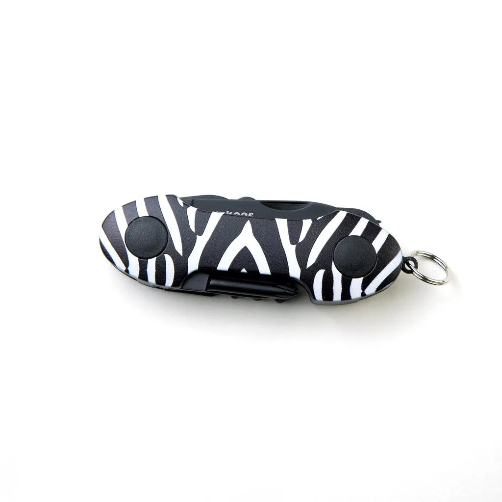 Munkees Zebra zakmes 15 functies multitool RVS