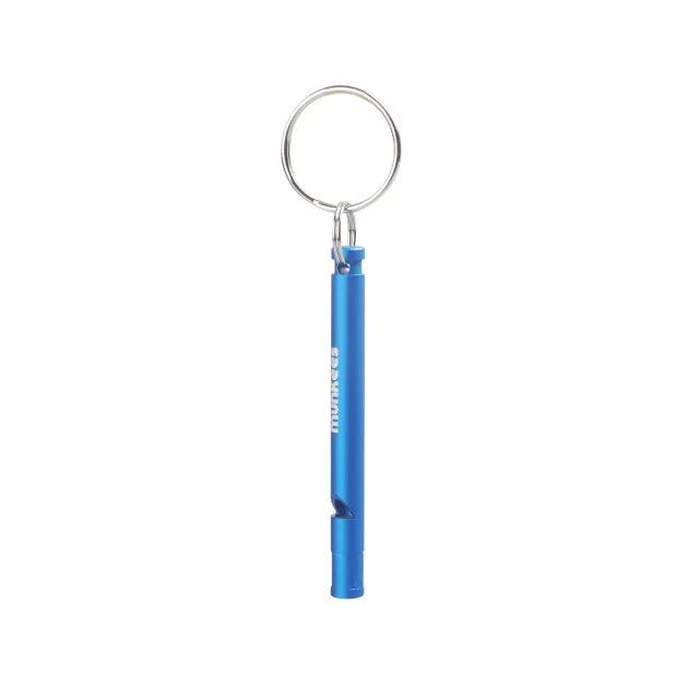 Munkees Signaalfluitje sleutelhanger aluminium 5,5 cm signaal