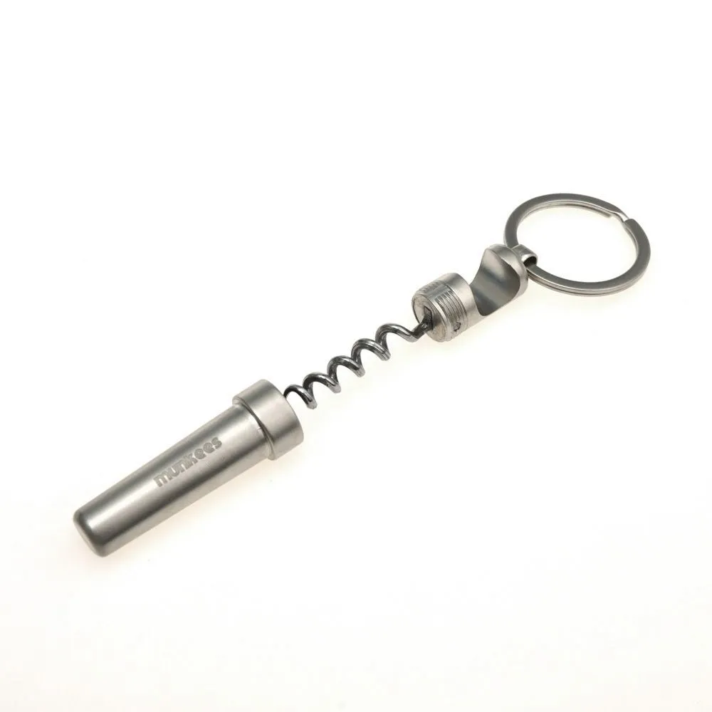 Munkees Kurkentrekker Sleutelhanger Compact Metaal