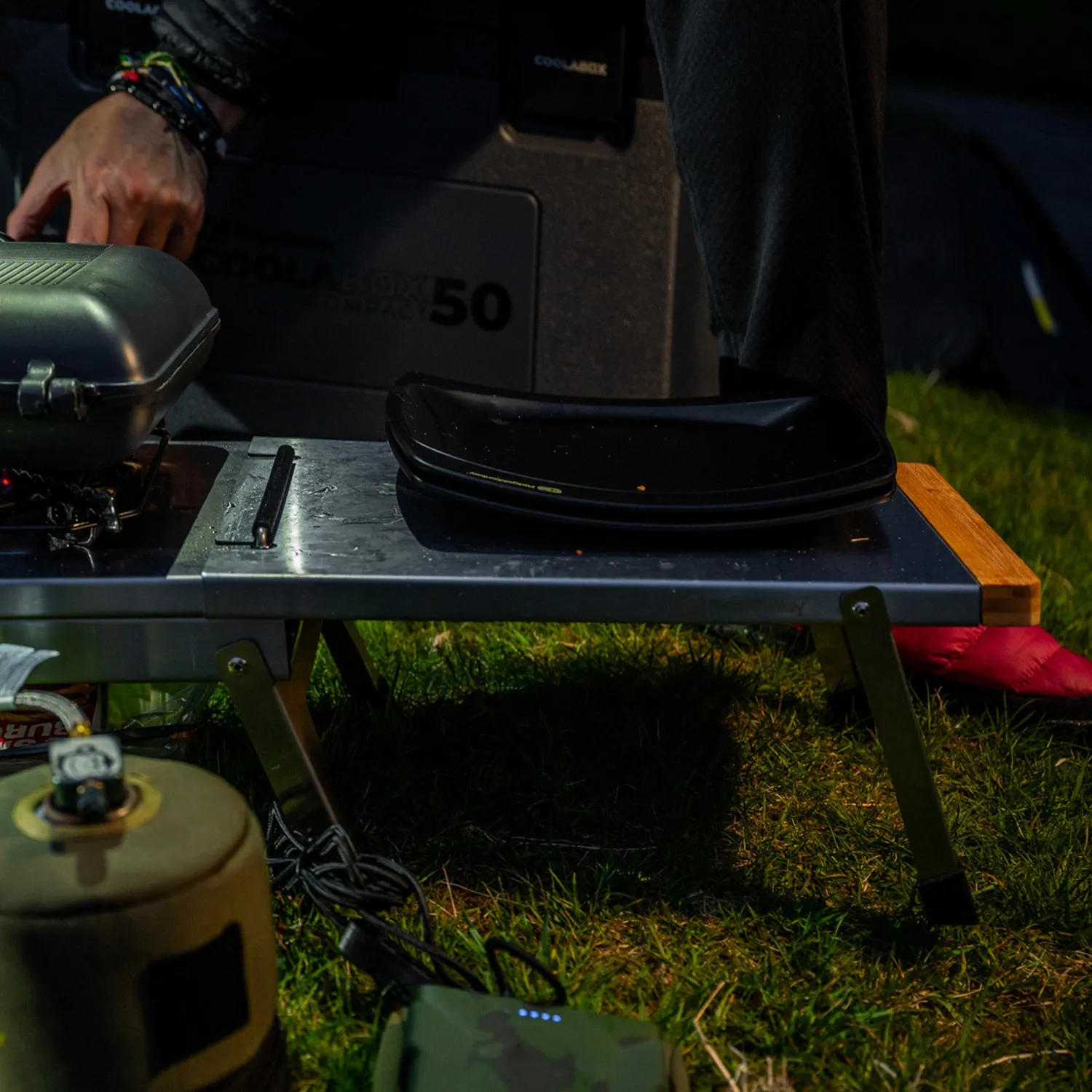 Ridgemonkey Grilla BBQ barbecue dual fuel roestvrijstaal