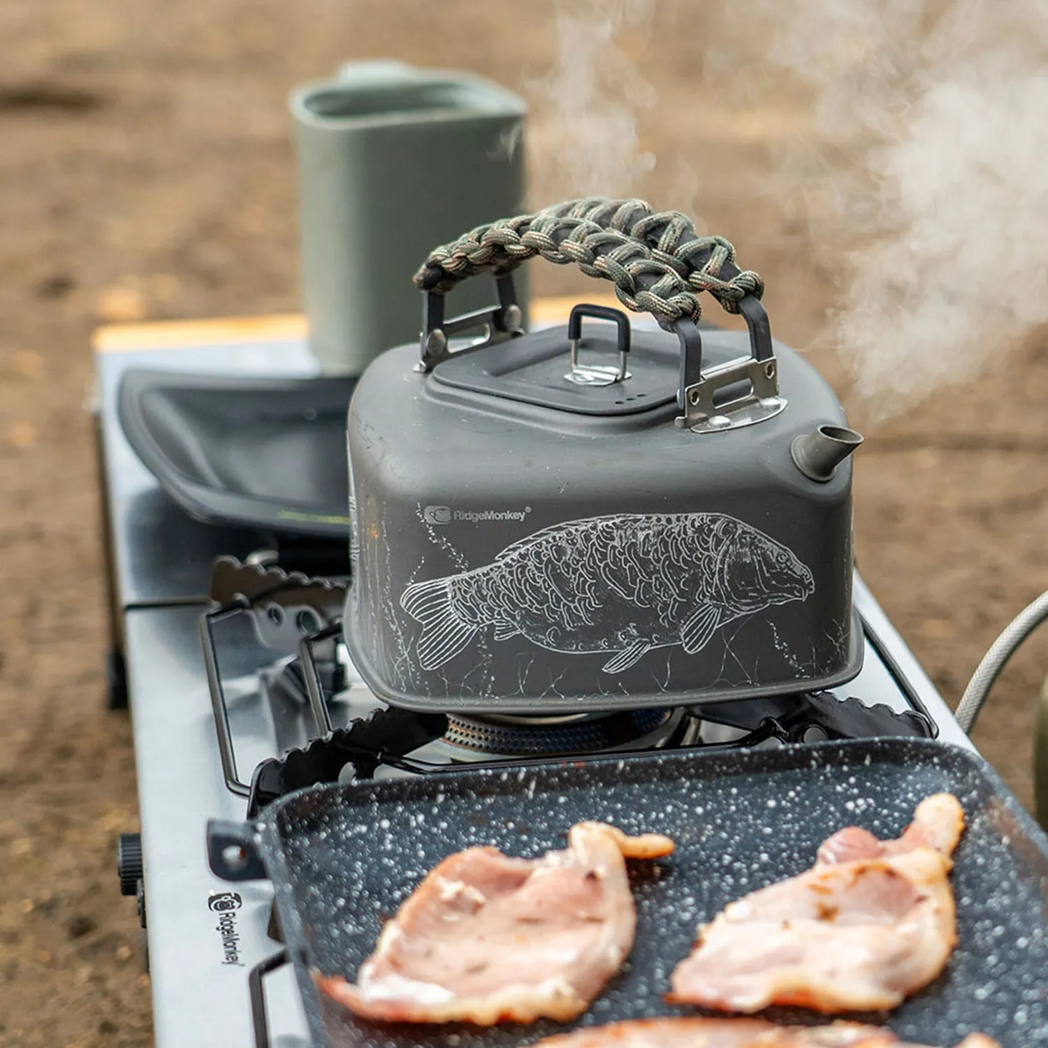 Ridgemonkey Grilla Single kookstation gasbrander RVS