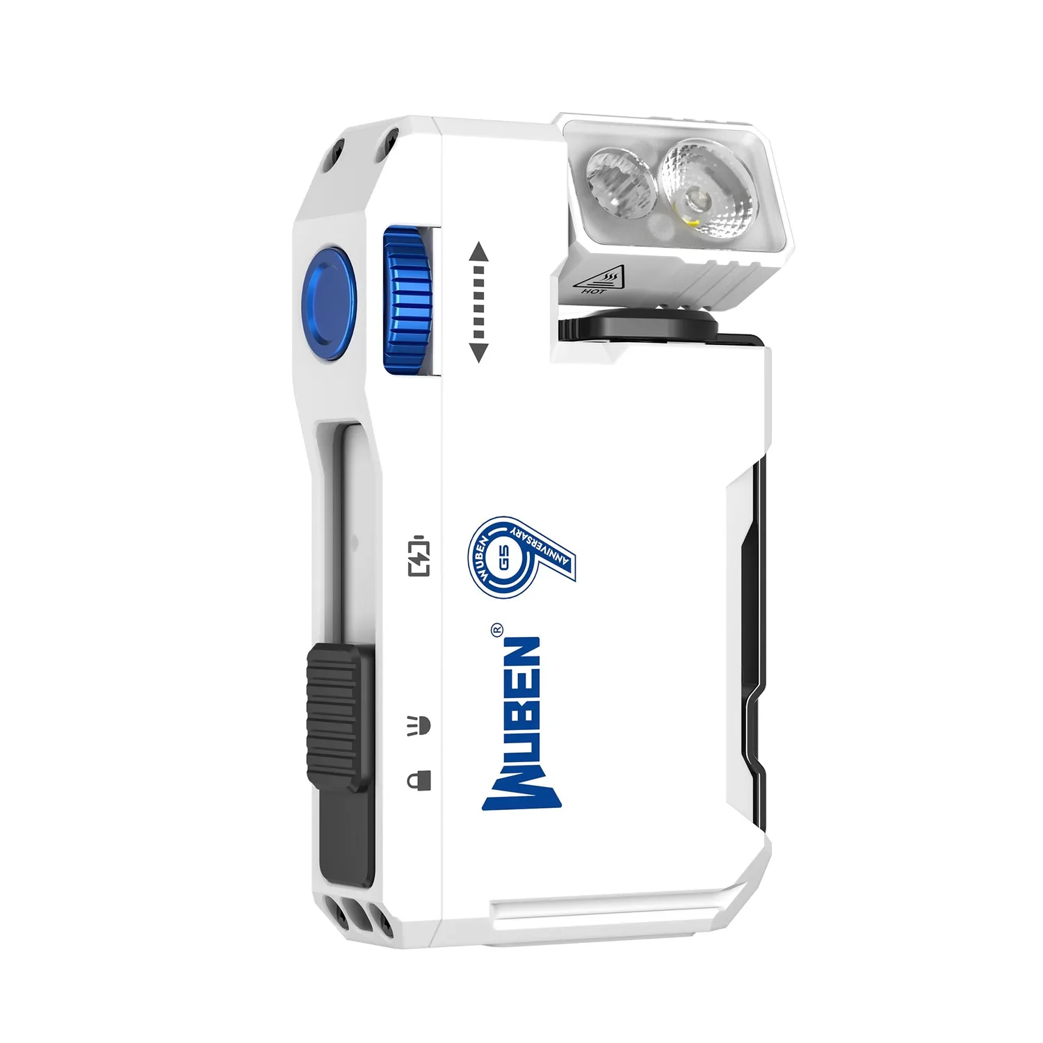 Wuben G5 Anniversary zaklamp EDC compact metaal