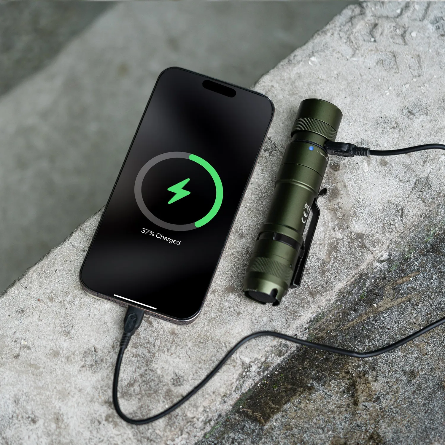 Wuben L3 EDC Zaklamp Groen 3000 Lumen