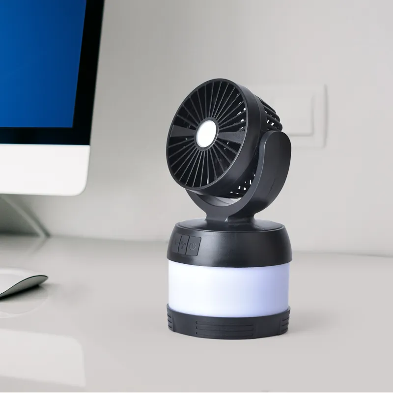 AceCamp Notos Ventilatorlamp LED 220 lumen met powerbank