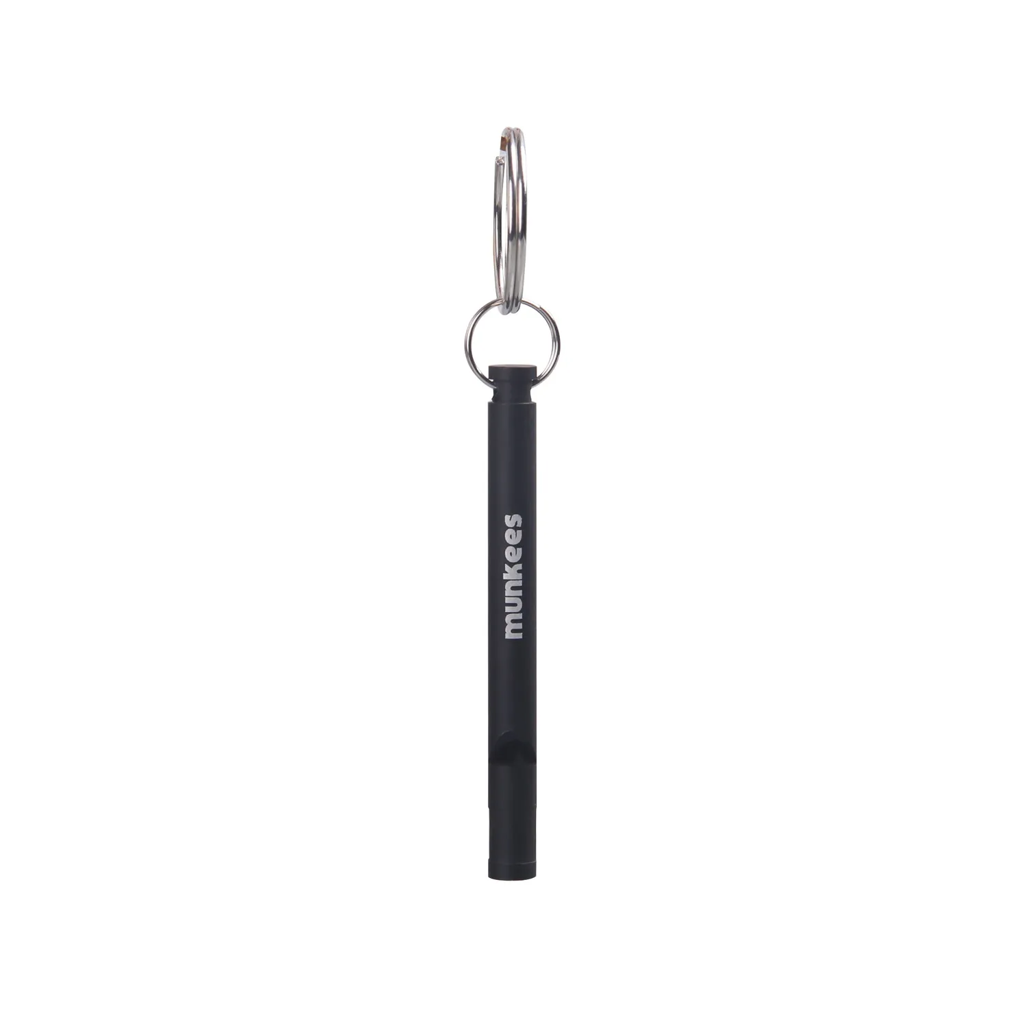 Munkees Fluitje Sleutelhanger 2-pack Groen Rood Aluminium
