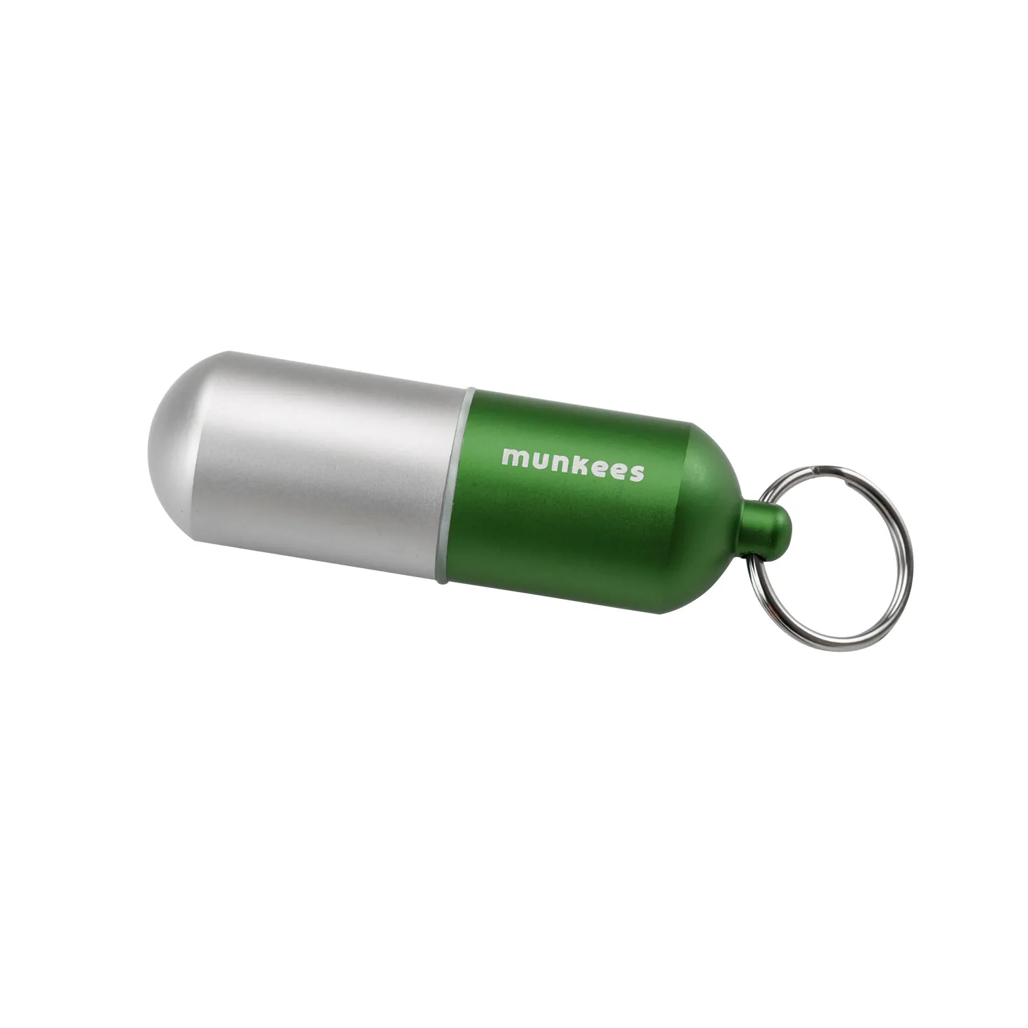 Munkees waterdichte capsule L aluminium 25x88 mm