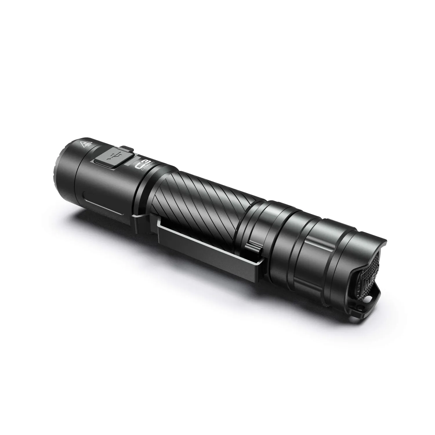 Wuben C3 zaklamp 1200 lumen zwart 179 meter