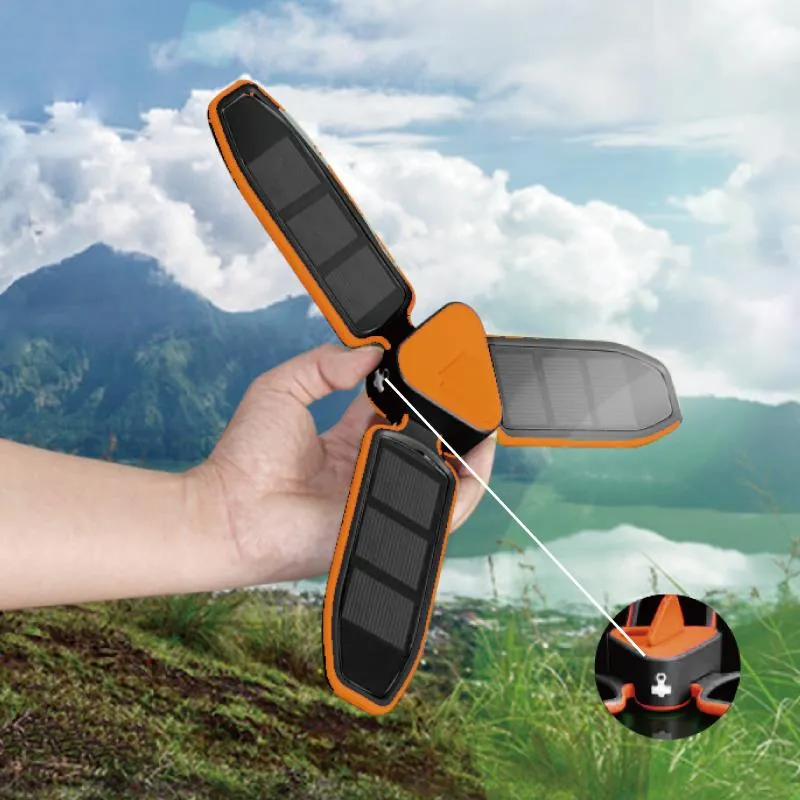 AceCamp Surya solarlamp opvouwbaar USB groen