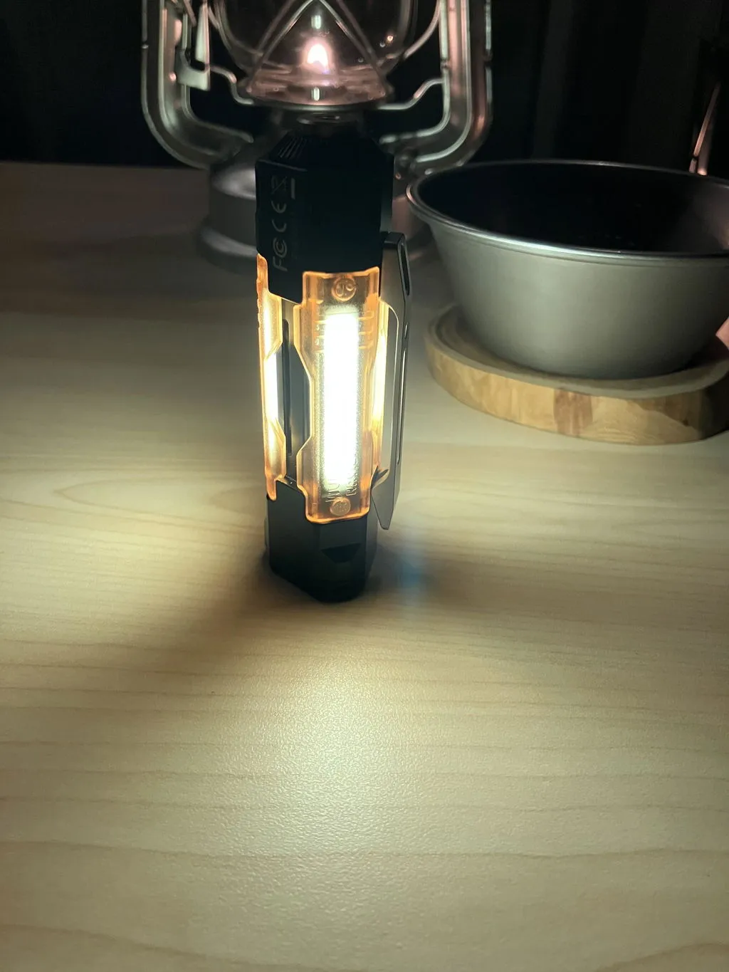 Wuben E8 EDC Zaklamp Zwart 1300 Lumen
