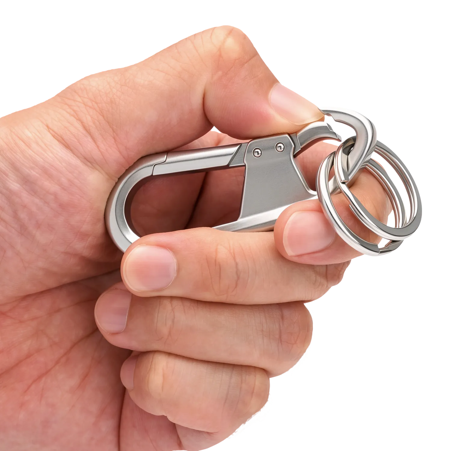 Munkees Double karabijn aluminium dubbelzijdig
