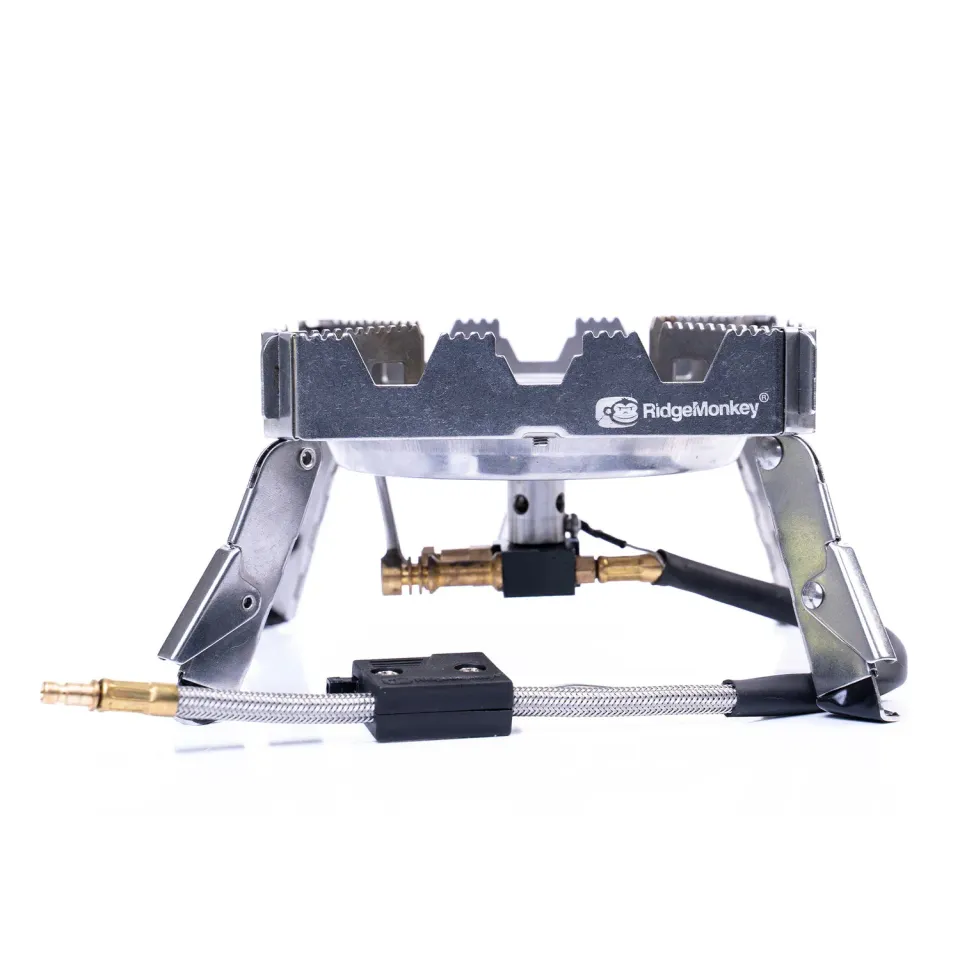 Ridgemonkey Quad Connect Pro Full Kit gasstel 2700W dubbel