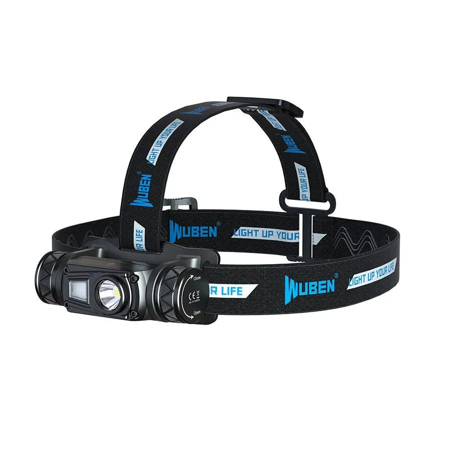 Wuben H1 hoofdlamp 1200 lumen oplaadbaar IP68