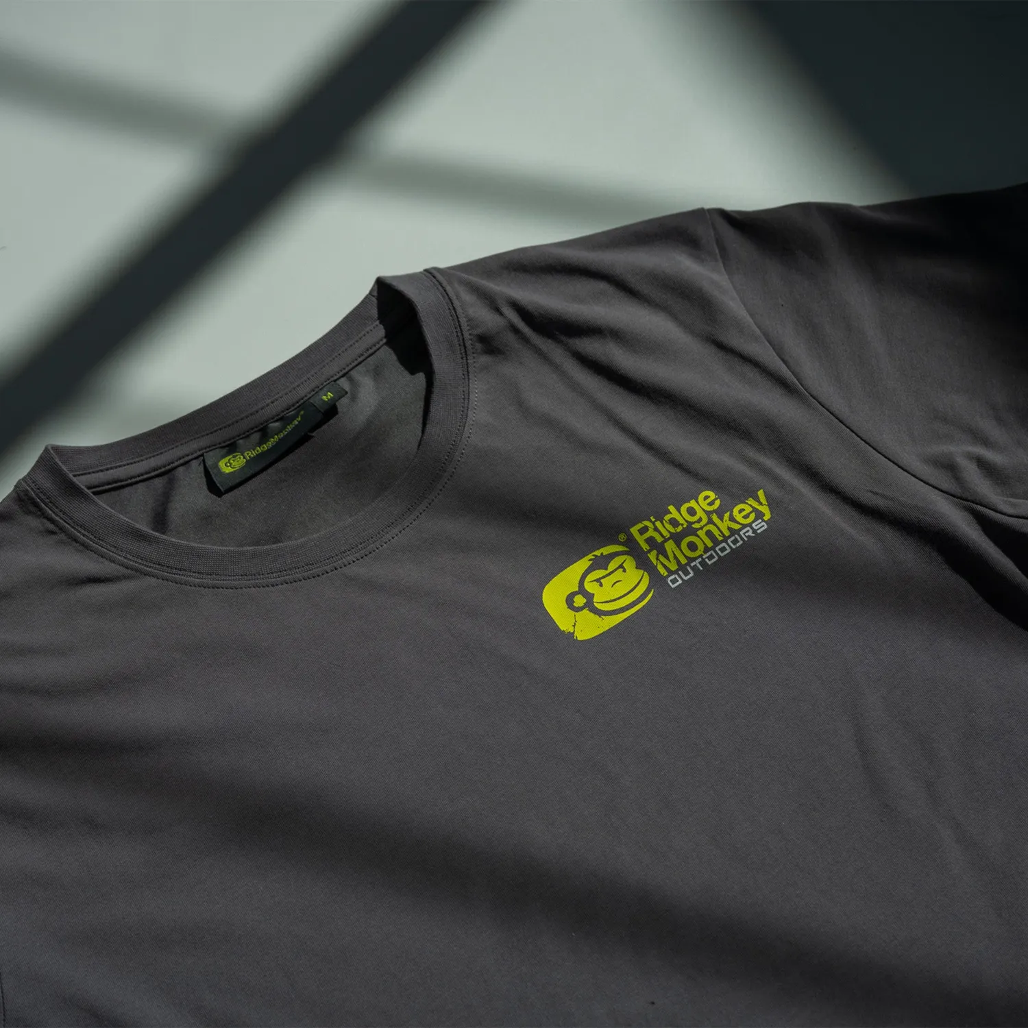 Ridgemonkey Dispersion Lounge T-shirt heren Jet katoenmix