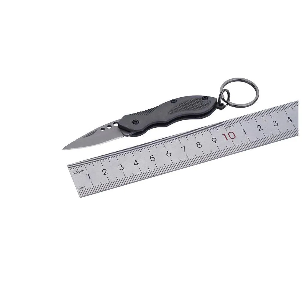 Munkees Klapmes II Opvouwbaar Mes Antraciet Karabiner