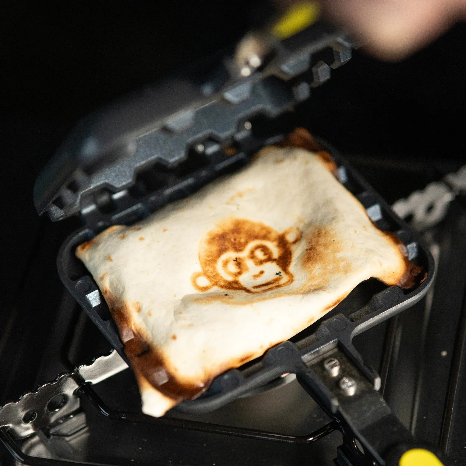 RidgeMonkey CrimPanZee tosti-ijzer met krimprand