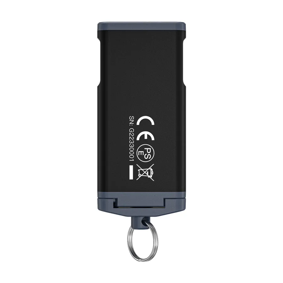 Wuben G2 mini zaklamp 500 lumen blauw sleutelhanger