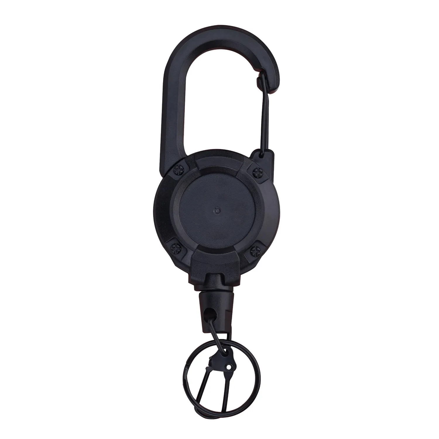 Munkees sleutelhanger karabiner met trekkoord