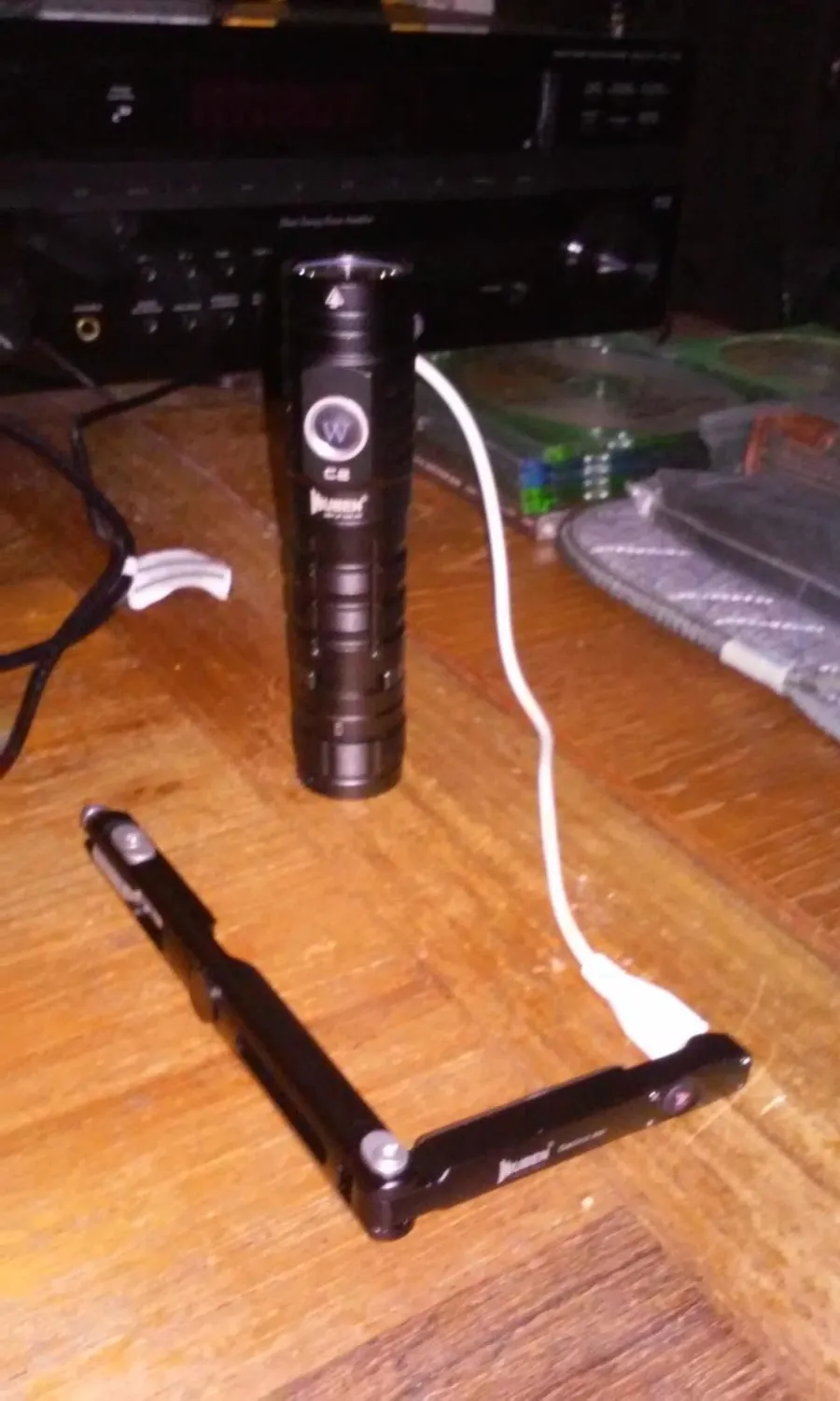 Wuben E61 Gecko penlight zwart oplaadbaar 130lm